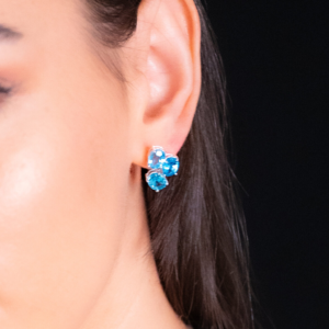 Silver stone Earstud - SES002