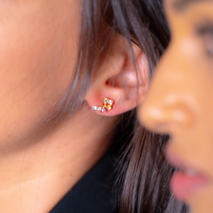 18kt Yellow Gold  Earstuds - 18KYES03