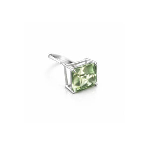 Elegant Large Green Quartz Ring -  SR016
