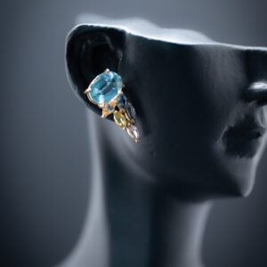 18kt Yellow Gold Earstud - 18KYES01