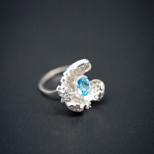 Silver stone Ring - SR002