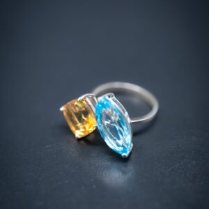 SILVER STONE RING - SR003