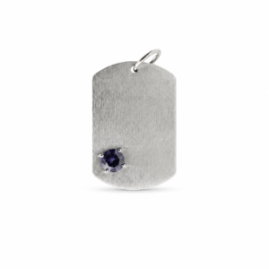 Spinal Octagon | Silver pendant